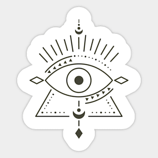 Eye in Hand: Visionary Design Sticker